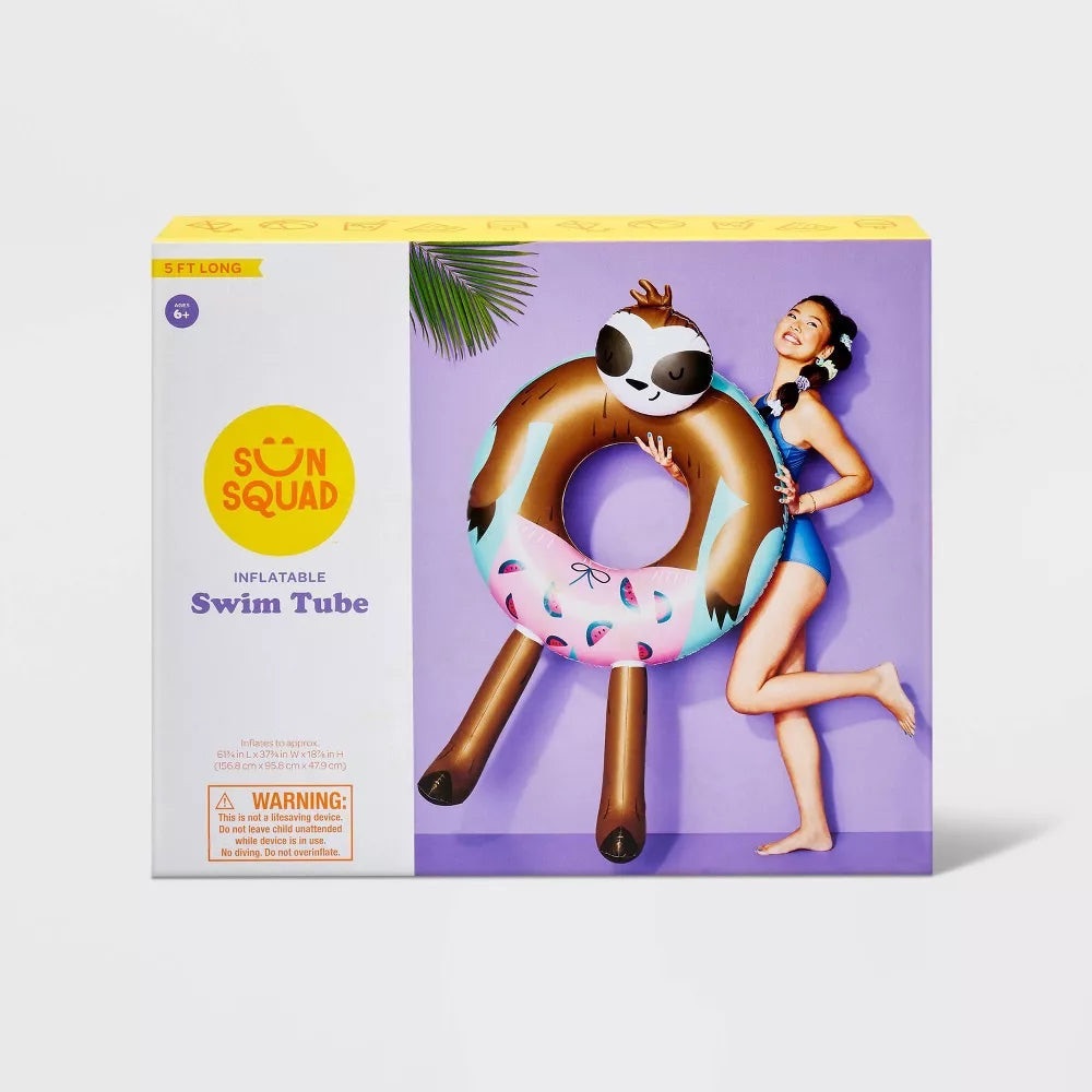 Sloth Pool Float with Legs-Sun Squad
